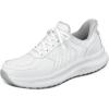 imageOrthofeet Womens Orthopedic Knit Roam HandsFree SneakersWhite