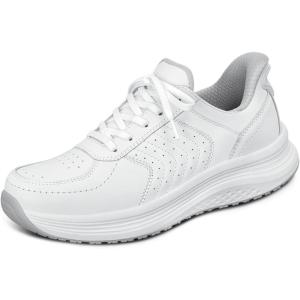imageOrthofeet Womens Orthopedic Knit Roam HandsFree SneakersWhite