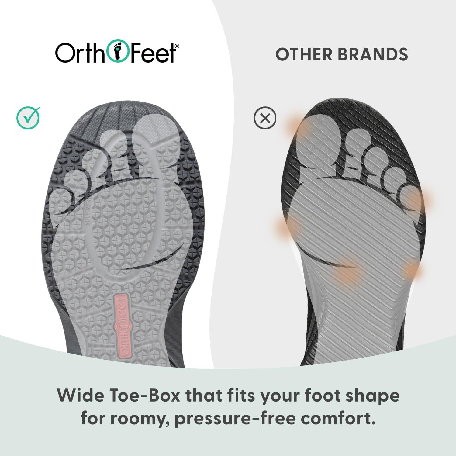 imageOrthofeet Womens Orthopedic Bliss Boots for Foot Pain ReliefGrey