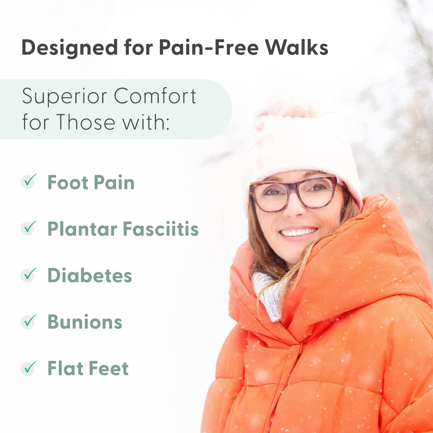 imageOrthofeet Womens Orthopedic Bliss Boots for Foot Pain ReliefGrey