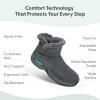 imageOrthofeet Womens Orthopedic Bliss Boots for Foot Pain ReliefGrey