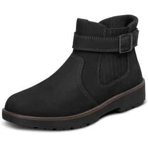 imageOrthofeet Womens Orthopedic Scarlett Ankle BootsBlack