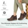 image:imageOrthofeet Womens Orthopedic Carmel HandsFree Waterproof Hiking BootBrown
