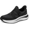 image:imageOrthofeet Womens Orthopedic Naya HandsFree WaterRepellent Walking SneakerBlack