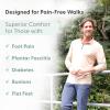image:imageOrthofeet Mens Orthopedic Tilos HandsFree WaterRepellent Walking SneakerGreyGrey