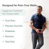 image:imageOrthofeet Mens Orthopedic Yari HandsFree WaterRepellent SlipResistant SneakerGreyGrey