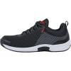 image:imageOrthofeet Mens Edgewater Stretch Athletic Shoe Black 95 XXWide