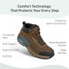 image:imageOrthofeet Mens Orthopedic Hunter Lightweight Lug Sole Hiking Boot Brown Size 13