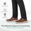 image:imageOrthofeet Mens Orthopedic Moreno WaterRepellent Leather Wingtip OxfordBrown