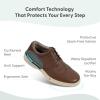 image:imageOrthofeet Mens Orthopedic Moreno WaterRepellent Leather Wingtip OxfordBrown