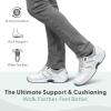 image:imageOrthofeet Mens Orthopedic Pacific Palisades Leather Walking SneakerWhite