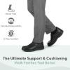 image:imageOrthofeet Mens Orthopedic Xavier HandsFree Leather SlipOn Dress ShoeBlack