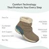 image:imageOrthofeet Womens Orthopedic Florence Waterproof Slip Resistant BootWaterproof Taupe