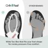 image:imageOrthofeet Womens Orthopedic Laguna Adjustable Stretch Fisherman SandalBlack