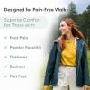 image:imageOrthofeet Womens Orthopedic Nira Trail HandsFree WaterRepellent Hiking SneakerBlack
