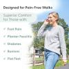 image:imageOrthofeet Womens Orthopedic Rosel HandsFree SlipResistant Leather BootBrown