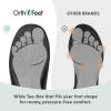 image:imageOrthofeet Womens Orthopedic Rosel HandsFree SlipResistant Leather BootBrown