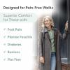 image:imageOrthofeet Womens Orthopedic Siena WaterRepellent SlipResistant Leather BootBlack