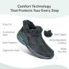 image:imageOrthofeet Womens Orthopedic Siena WaterRepellent SlipResistant Leather BootBlack