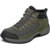 image:imageOrthofeet Mens Orthopedic Hunter Lightweight Lug Sole Hiking Boot Olive Size 75