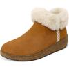 image:imageOrthofeet Womens Orthopedic Cozi Faux FurLined WaterRepellent BootChestnut