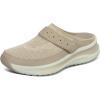image:imageOrthofeet Womens Orthopedic Iris Water Repellent SlipOn Stretch ClogTaupe
