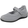 image:imageOrthofeet Womens Orthopedic Jessa Mary Jane ShoesGrey