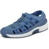 image:imageOrthofeet Womens Orthopedic Laguna Adjustable Stretch Fisherman SandalBlue