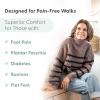 image:imageOrthofeet Womens Orthopedic Lorin HandsFree Faux FurLined SlipperCamel