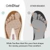 image:imageOrthofeet Womens Orthopedic Wander HandsFree Leather SlipOn Dress SneakerTaupe