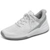 image:imageOrthofeet Womens Orthopedic Ace HandsFree SlipOn Pickleball SneakerWhiteGrey