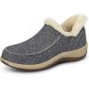 Blue Herringbone Wool