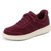image:imageOrthofeet Womens Orthopedic Wander HandsFree Leather SlipOn Dress SneakerBurgundy