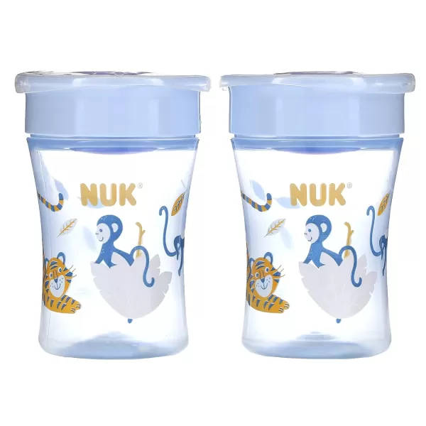 NUK Evolution 360 Cup, 8 Oz., 2 Pack, Colors may vary