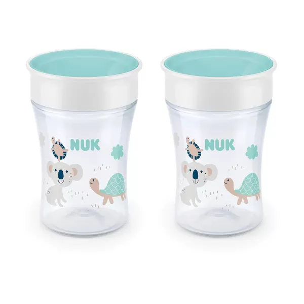 NUK Evolution 360 Cup, 8 Oz., 2 Pack, Colors may vary