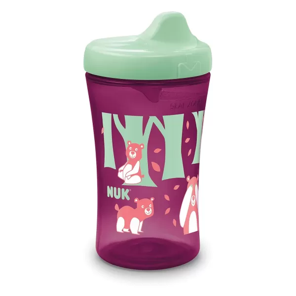 NUK Hide 'n Seek Hard Spout Cup | Sippy Cup with Color-Changing Designs | 2 Count 