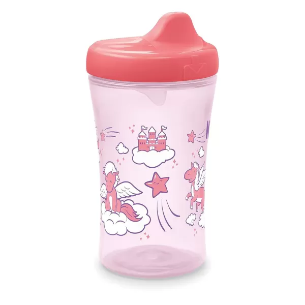 NUK Hide 'n Seek Hard Spout Cup | Sippy Cup with Color-Changing Designs | 2 Count 