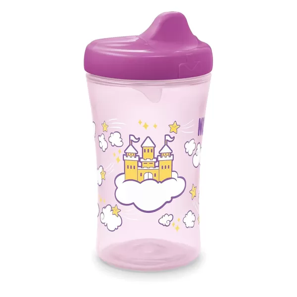 NUK Hide 'n Seek Hard Spout Cup | Sippy Cup with Color-Changing Designs | 2 Count 