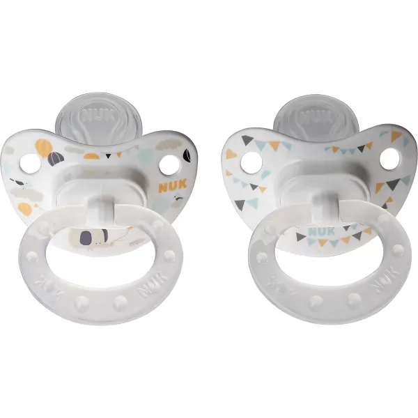 NUK Orthodontic Pacifiers, 6-18 Months, 5 Pack, Timeless Collection, Amazon Exclusive