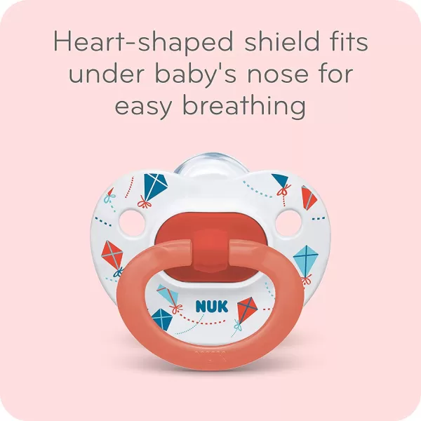 NUK Orthodontic Pacifiers, 6-18 Months, 5 Pack, Timeless Collection, Amazon Exclusive