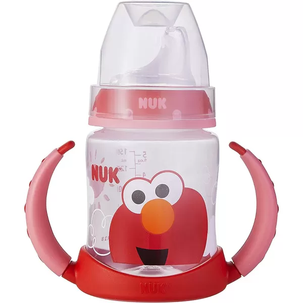 NUK Sesame Street Silicone Learner Cup, 5 Ounce Elmo 