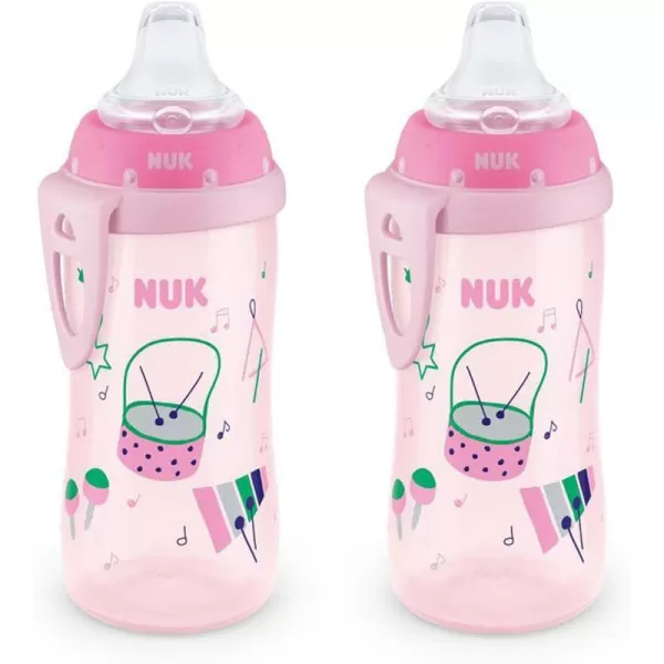 NUK Active Cup, 10 Oz, 2-Pack, Colors May Vary