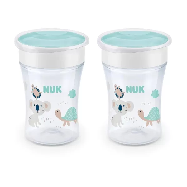 NUK Evolution 360 Cup, 8 Oz., 2 Pack, Colors may vary