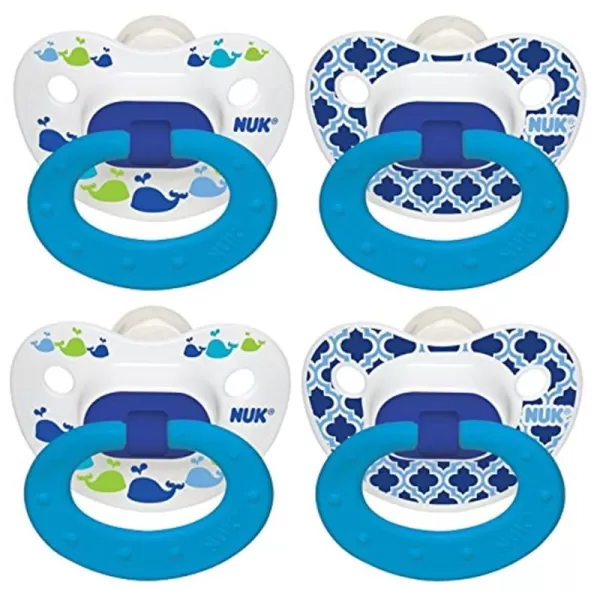 NUK Orthodontic Pacifiers, 6-18 Months, 5 Pack, Timeless Collection, Amazon Exclusive