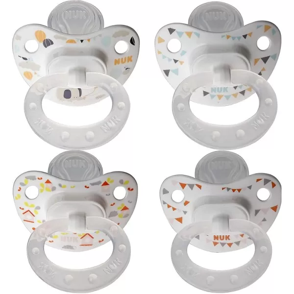 NUK Orthodontic Pacifiers, 6-18 Months, 5 Pack, Timeless Collection, Amazon Exclusive