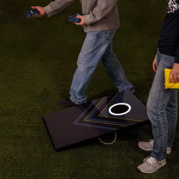 2x3 Premium Cornhole Sets - LED Options Available - 8 Bean Bag Toss Bags and Cornhole Boards Included