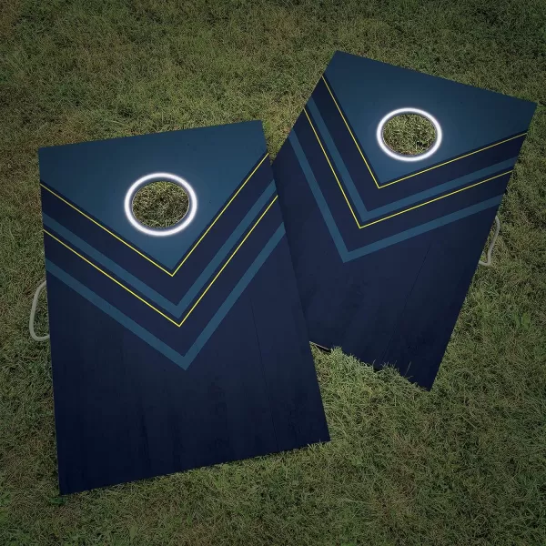 2x3 Premium Cornhole Sets - LED Options Available - 8 Bean Bag Toss Bags and Cornhole Boards Included
