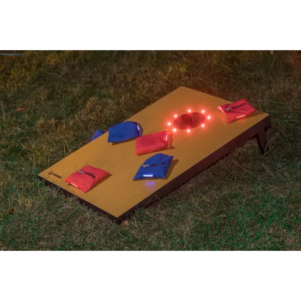 2x3 Premium Cornhole Sets - LED Options Available - 8 Bean Bag Toss Bags and Cornhole Boards Included