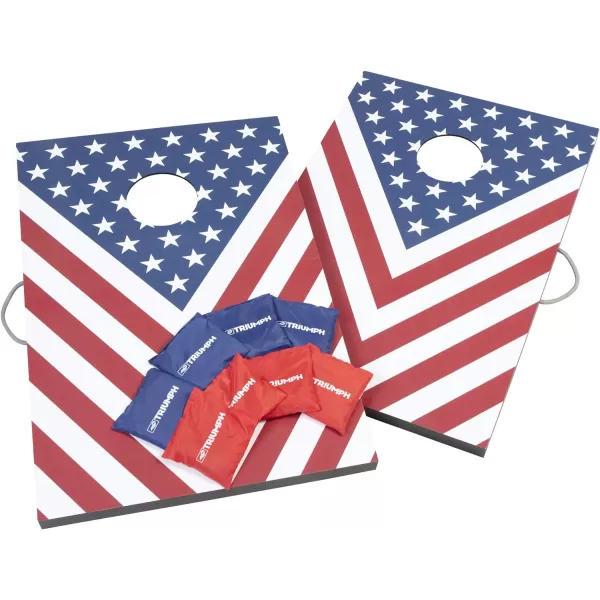 2x3 Premium Cornhole Sets - LED Options Available - 8 Bean Bag Toss Bags and Cornhole Boards Included