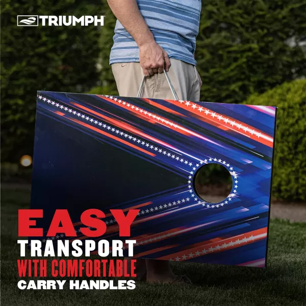 2x3 Premium Cornhole Sets - LED Options Available - 8 Bean Bag Toss Bags and Cornhole Boards Included